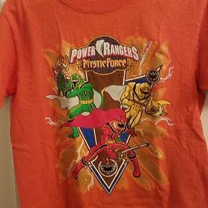 Boys power ranger tshirt
